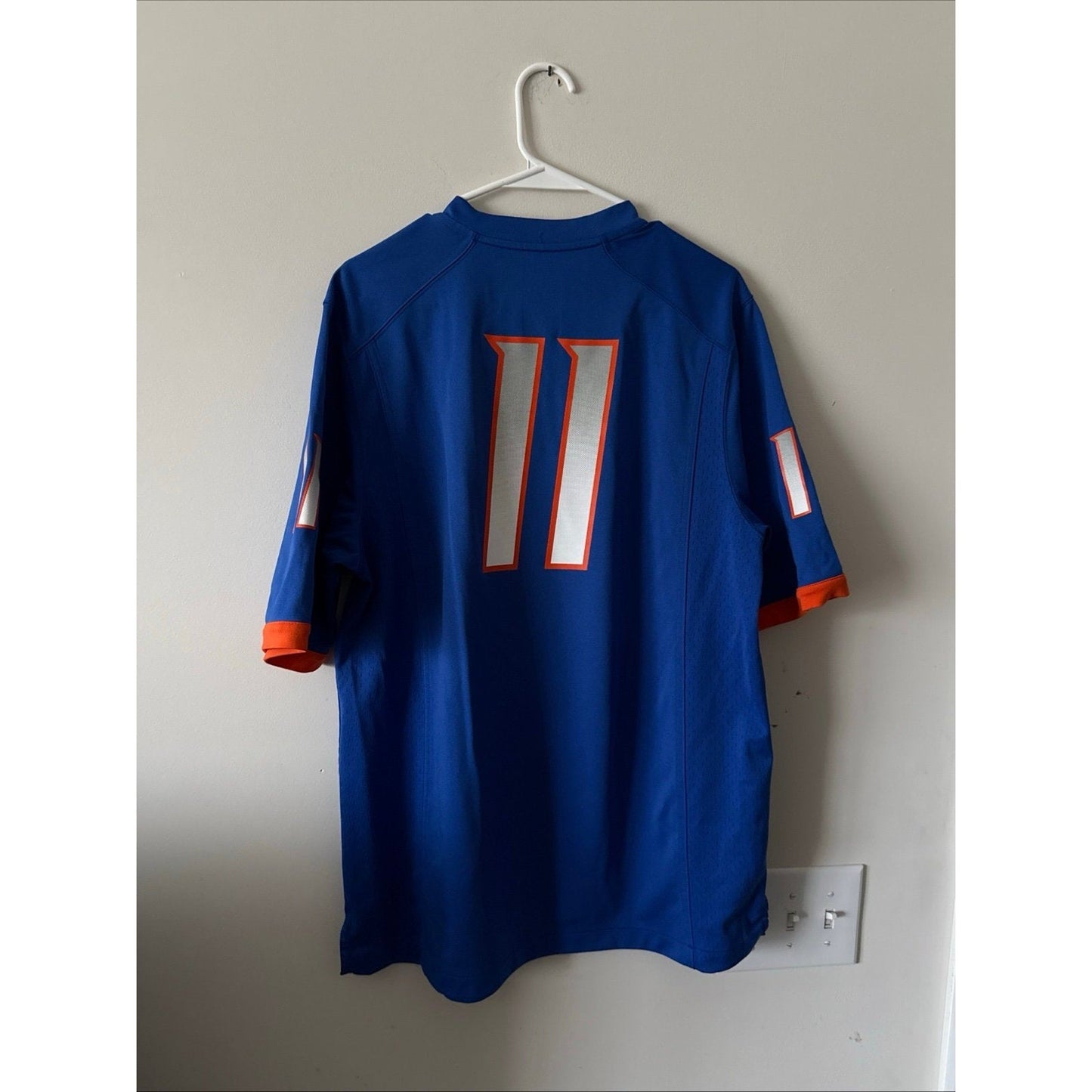Men’s Nike Kellen Moore 11 Boise State Broncos Football NCAA Jersey Sz M - Blue - Kyle’s Football Cards