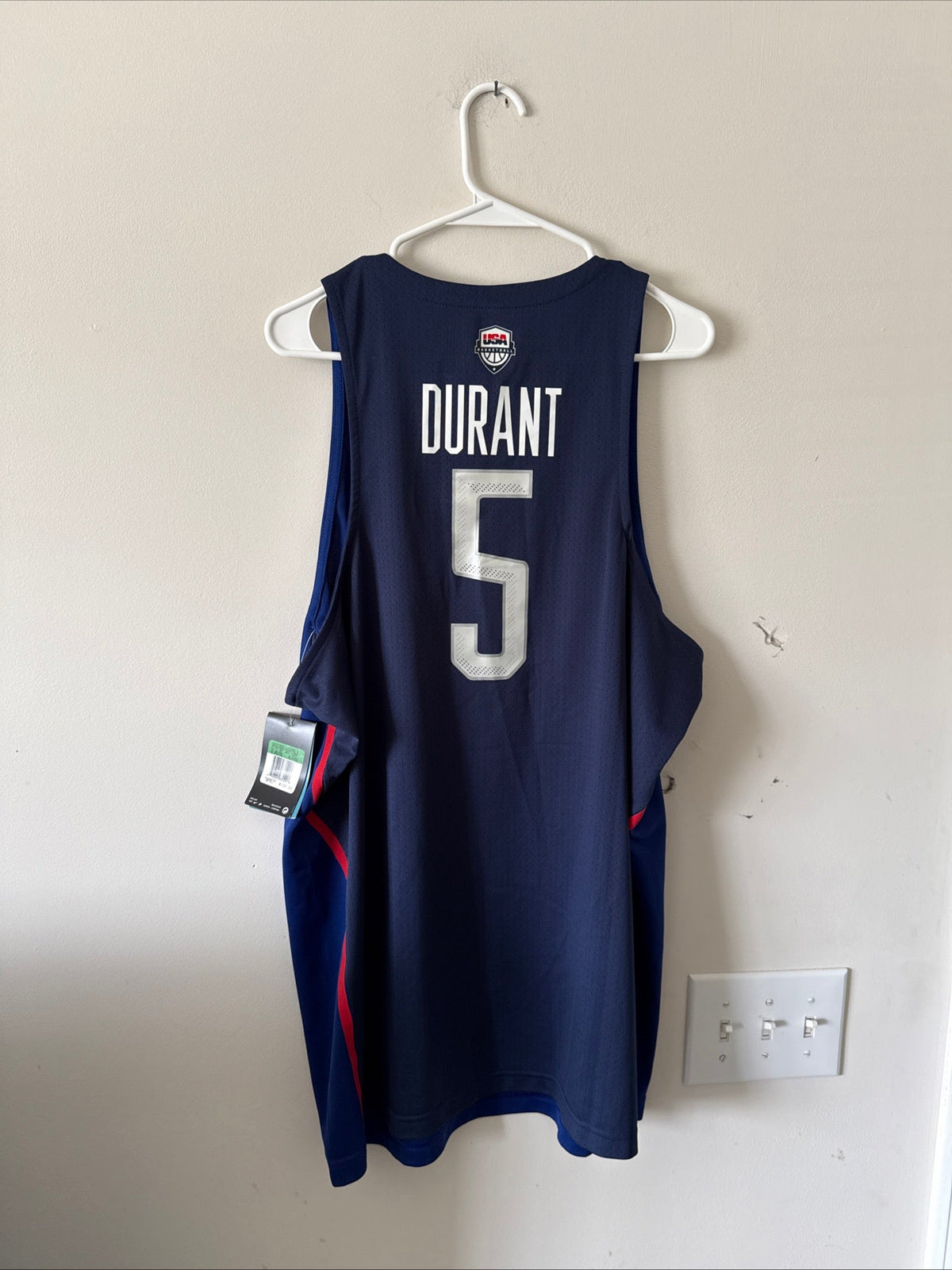 MEN’S NIKE KEVIN DURANT 5 TEAM USA 2016 RIO OLYMPICS JERSEY SZ XL - NWT RARE - Kyle’s Football Cards