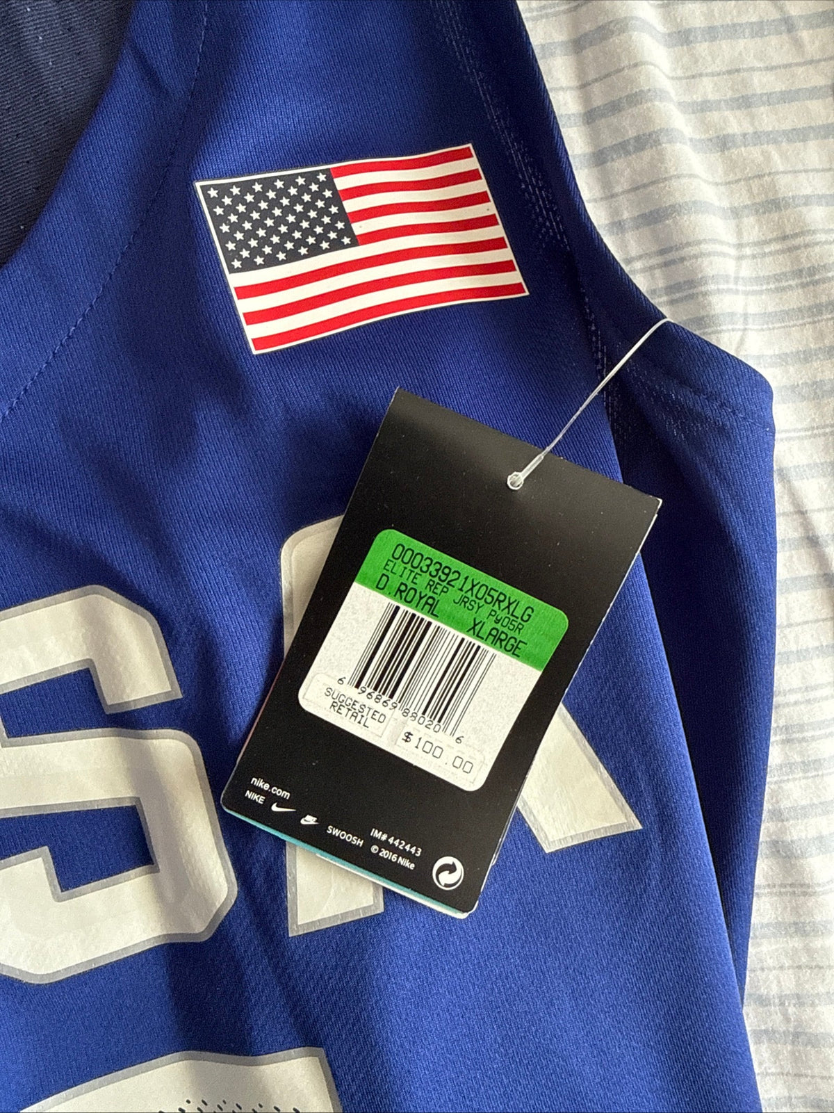MEN’S NIKE KEVIN DURANT 5 TEAM USA 2016 RIO OLYMPICS JERSEY SZ XL - NWT RARE - Kyle’s Football Cards