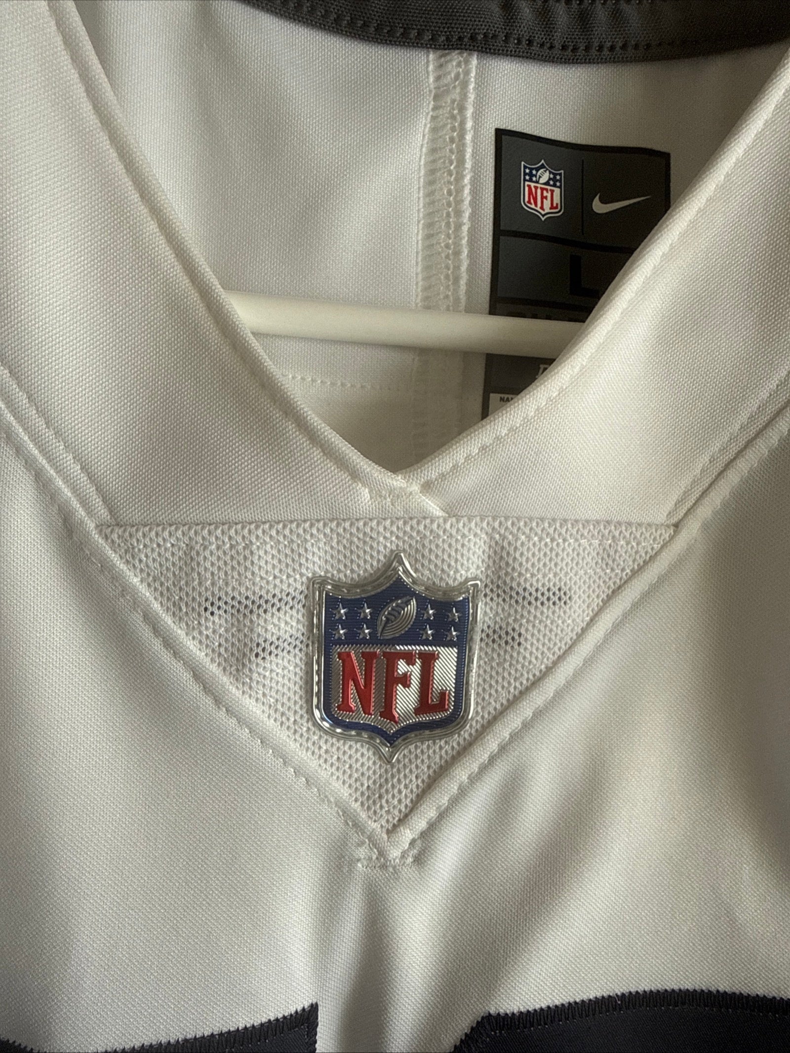 Men’s Nike Khalil Mack 52 Chicago Bears Vapor Lmtd Jersey 100th Patch Sz L RARE - Kyle’s Football Cards