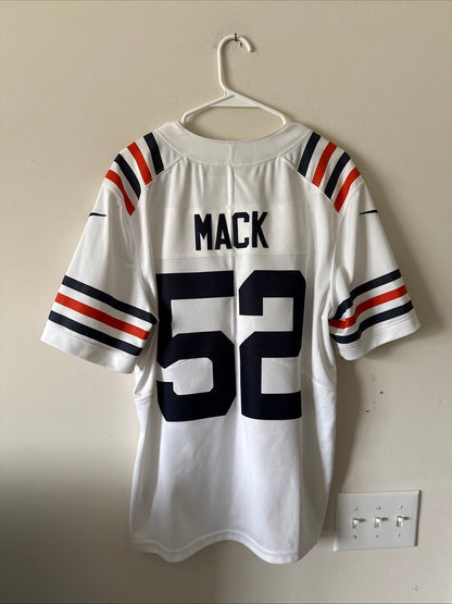 Men’s Nike Khalil Mack 52 Chicago Bears Vapor Lmtd Jersey 100th Patch Sz L RARE - Kyle’s Football Cards