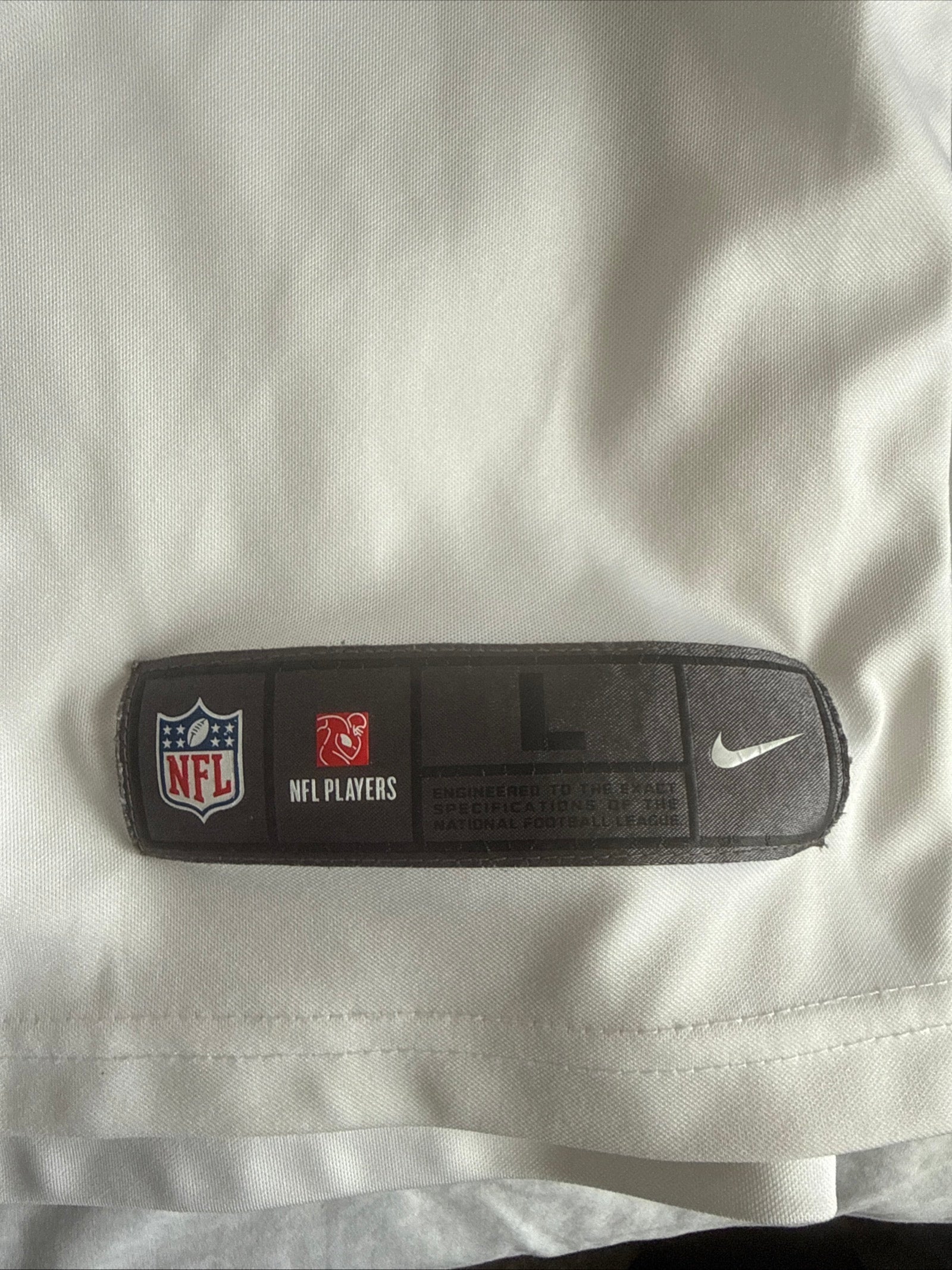 Men’s Nike Khalil Mack 52 Chicago Bears Vapor Lmtd Jersey 100th Patch Sz L RARE - Kyle’s Football Cards