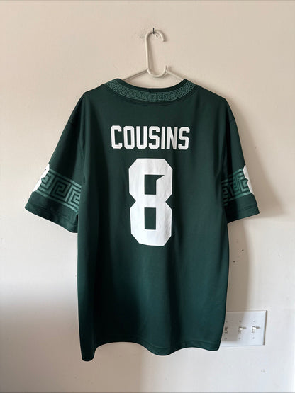 Men's Nike Kirk Cousins 8 Michigan State Spartans NCAA Alumni Jersey Sz L RARE - Kyle’s Football Cards