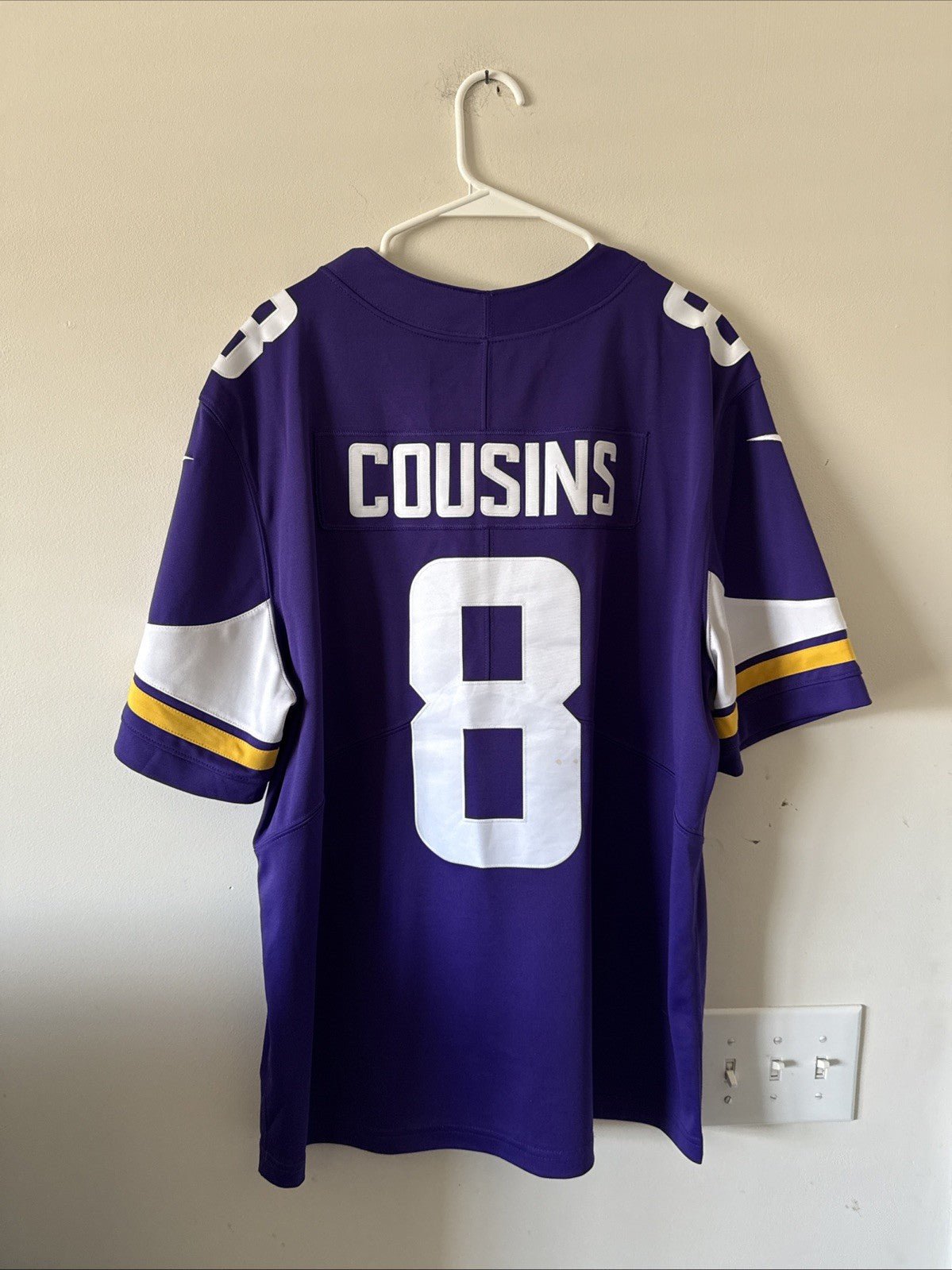 Men’s Nike Kirk Cousins 8 Minnesota Vikings Vapor Limited Jersey Sz XL - RARE - Kyle’s Football Cards
