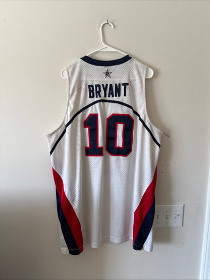 MEN’S NIKE KOBE BRYANT #10 TEAM USA FIBA 2006 BASKETBALL JERSEY SZ 2XL - RARE - Kyle’s Football Cards