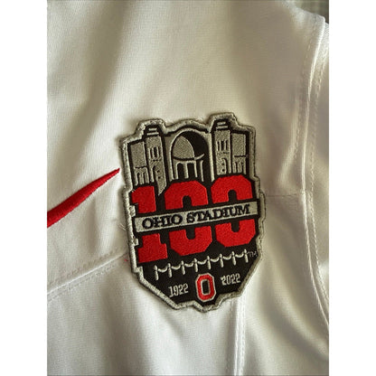 Men’s Nike Kyle McCord 6 Ohio State Buckeyes 100 Seasons Patch - White NWT RARE - Kyle’s Football Cards