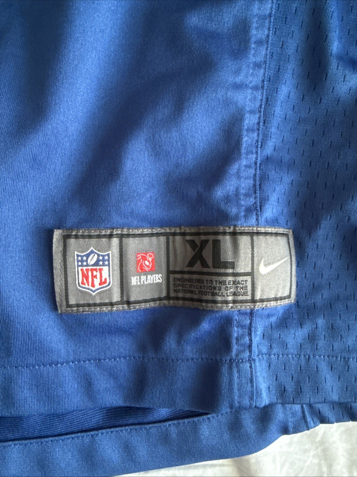Men’s Nike Landon Collins 21 NY Giants 2017 Pro Bowl NFC Jersey Sz XL Blue RARE - Kyle’s Football Cards