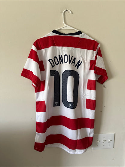 Men’s Nike Landon Donovan 10 USMNT 2012-13 Home Waldo Jersey Sz L - NWT RARE - Kyle’s Football Cards