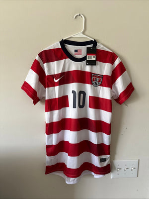 Men’s Nike Landon Donovan #10 USMNT 2012-13 Home Waldo Jersey Sz L - NWT RARE