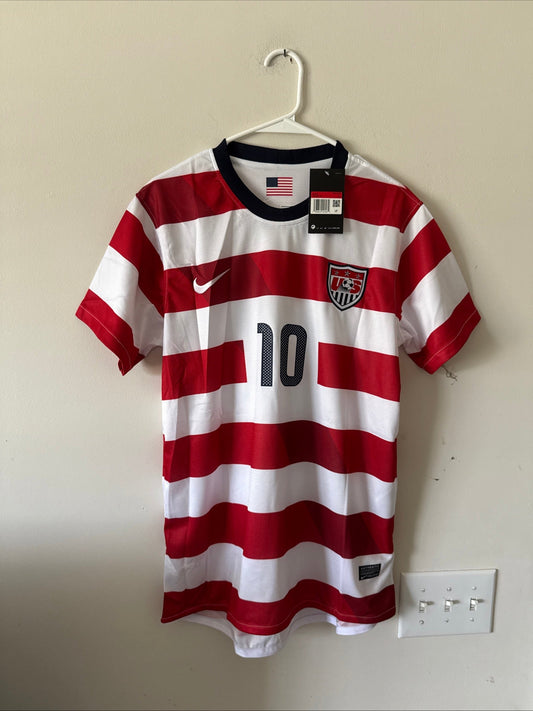 Men’s Nike Landon Donovan 10 USMNT 2012-13 Home Waldo Jersey Sz L - NWT RARE - Kyle’s Football Cards