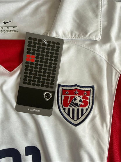 Men’s Nike Landon Donovan 21 USMNT 2002 World Cup Home Jersey Sz XL - NWT RARE - Kyle’s Football Cards