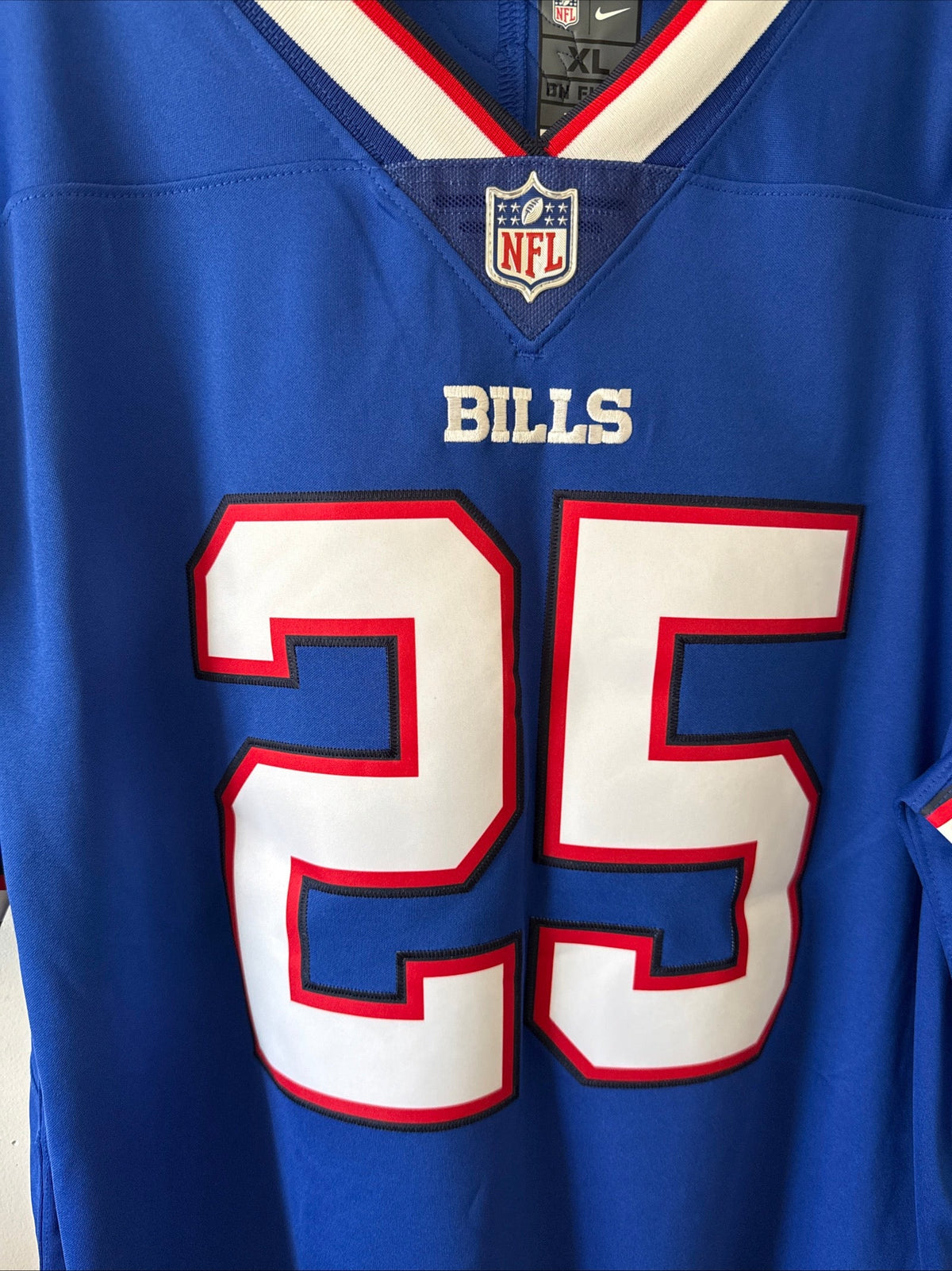 Men’s Nike LeSean McCoy #25 Buffalo Bills Vapor Lmtd NFL Jersey Sz XL - RARE - Kyle’s Football Cards