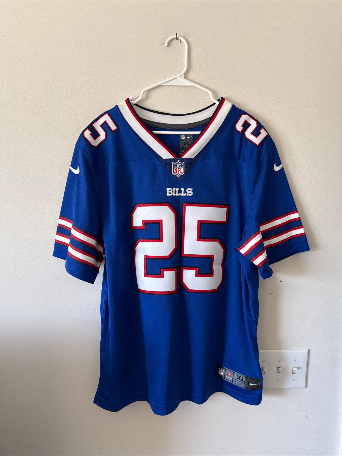 Men’s Nike LeSean McCoy #25 Buffalo Bills Vapor Lmtd NFL Jersey Sz XL - RARE - Kyle’s Football Cards
