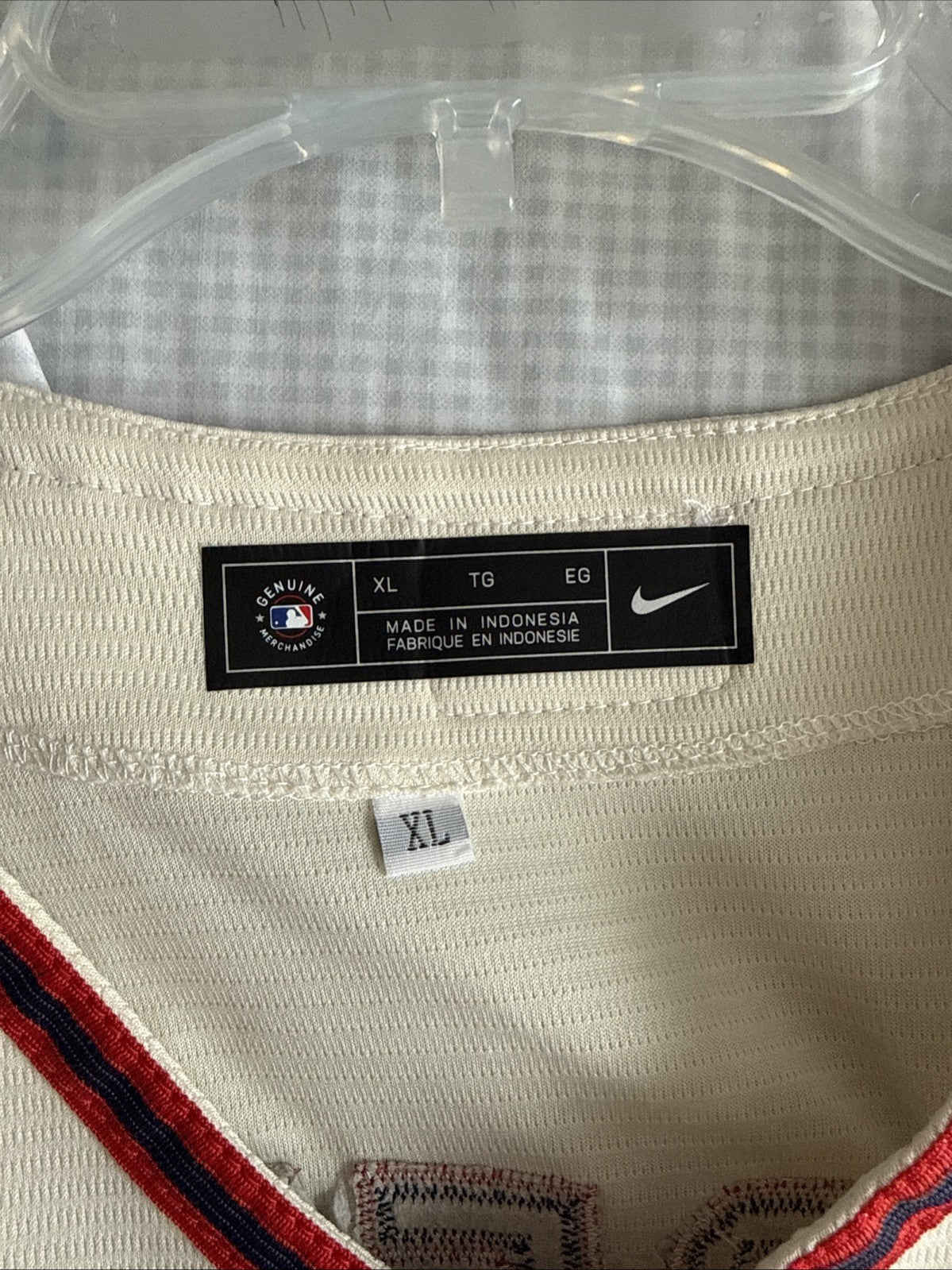 Men’s Nike Los Angeles Angels Luis Rengifo 2 Official MLB Jersey Sz XL - Cream - Kyle’s Football Cards