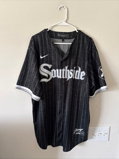 Men’s Nike Luis Robert 88 Chicago White Sox City Connect MLB Jersey Sz XL RARE - Kyle’s Football Cards