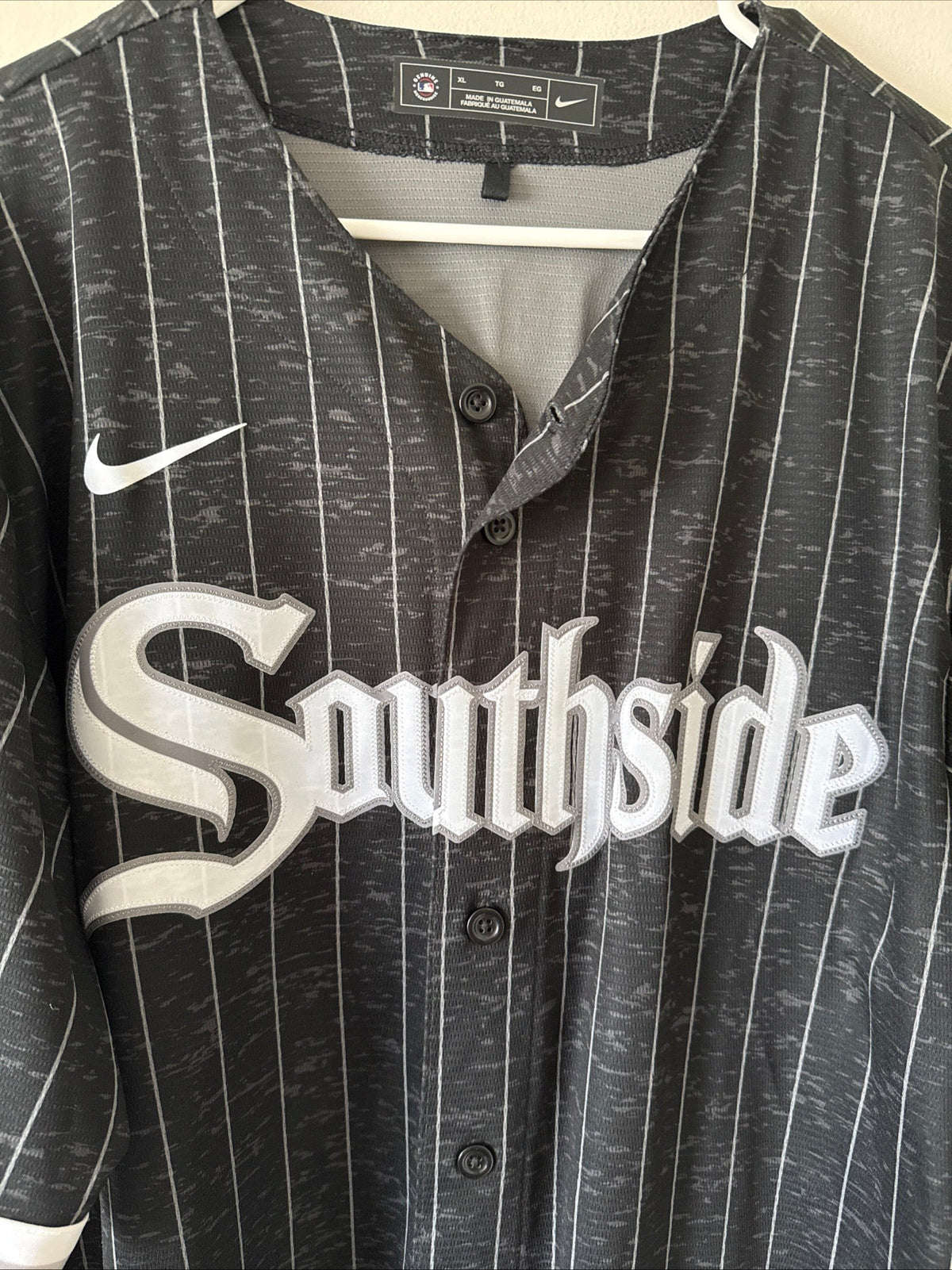 Men’s Nike Luis Robert 88 Chicago White Sox City Connect MLB Jersey Sz XL RARE - Kyle’s Football Cards