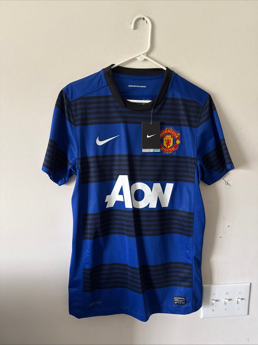 Men’s Nike Manchester United 2011-12 Away Soccer Jersey Sz S - NWT RARE - Kyle’s Football Cards