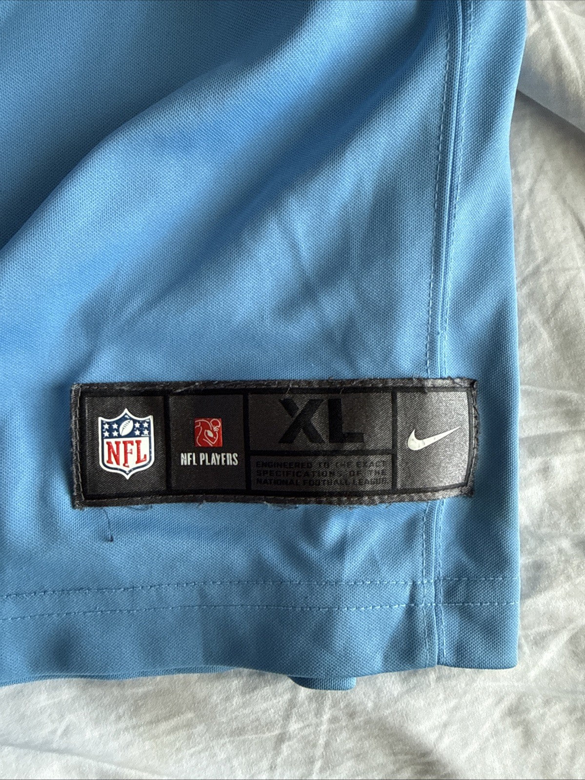 Men’s Nike Marcus Mariota 8 Tennessee Titans Vapor Lmtd Jersey Sz XL Blue RARE - Kyle’s Football Cards