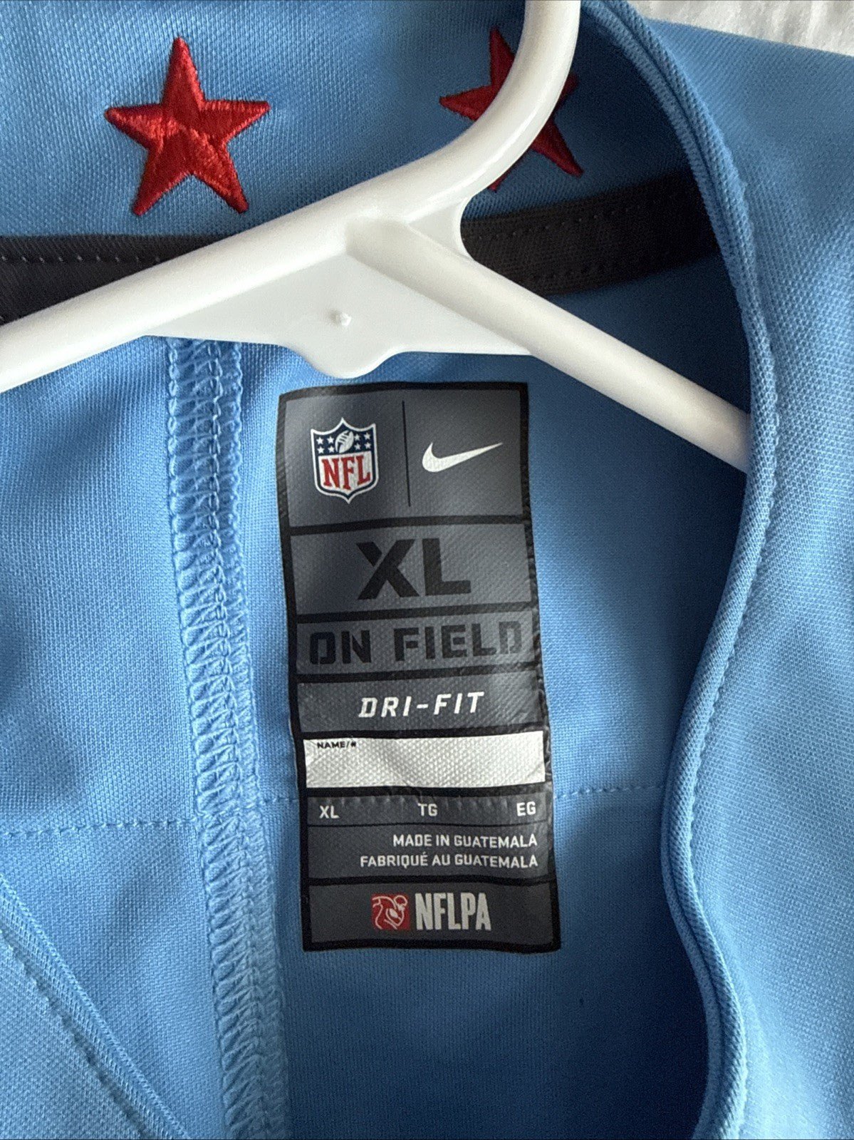 Men’s Nike Marcus Mariota 8 Tennessee Titans Vapor Lmtd Jersey Sz XL Blue RARE - Kyle’s Football Cards