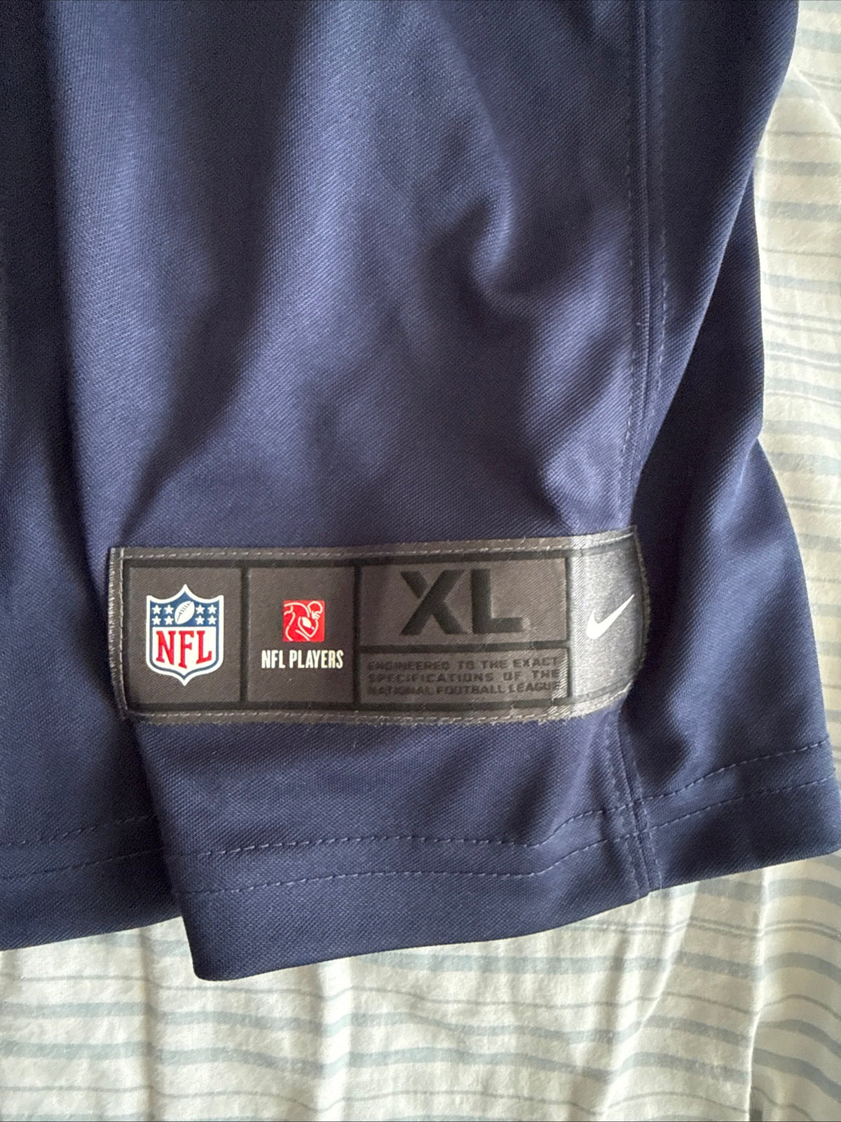 Men’s Nike Marcus Mariota 8 Titans NFL 100 Vapor Limited NFL Jersey Sz XL RARE - Kyle’s Football Cards