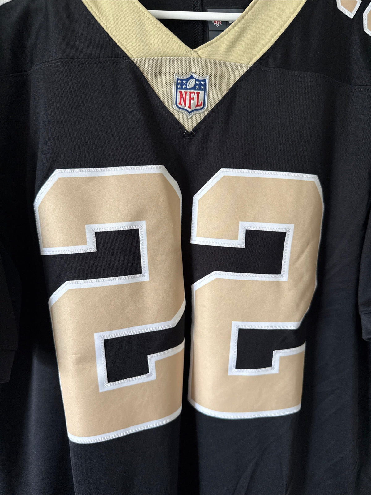Men's Nike Mark Ingram II 22 New Orleans Saints Vapor Lmtd Jersey Sz L - RARE - Kyle’s Football Cards