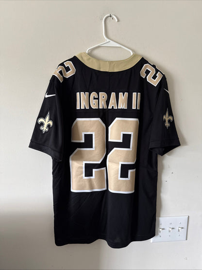 Men's Nike Mark Ingram II 22 New Orleans Saints Vapor Lmtd Jersey Sz L - RARE - Kyle’s Football Cards