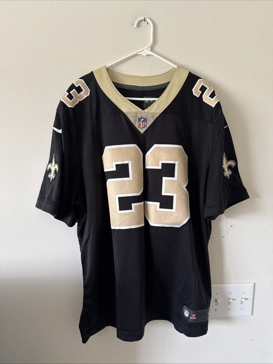 Men’s Nike Marshon Lattimore #23 NO Saints Vapor Limited NFL Jersey Sz 2XL RARE - Kyle’s Football Cards