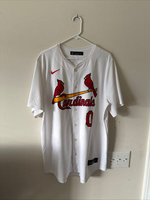 Men's Nike Masyn Winn #0 St. Louis Cardinals Lmtd MLB Home Jersey Sz XL - RARE