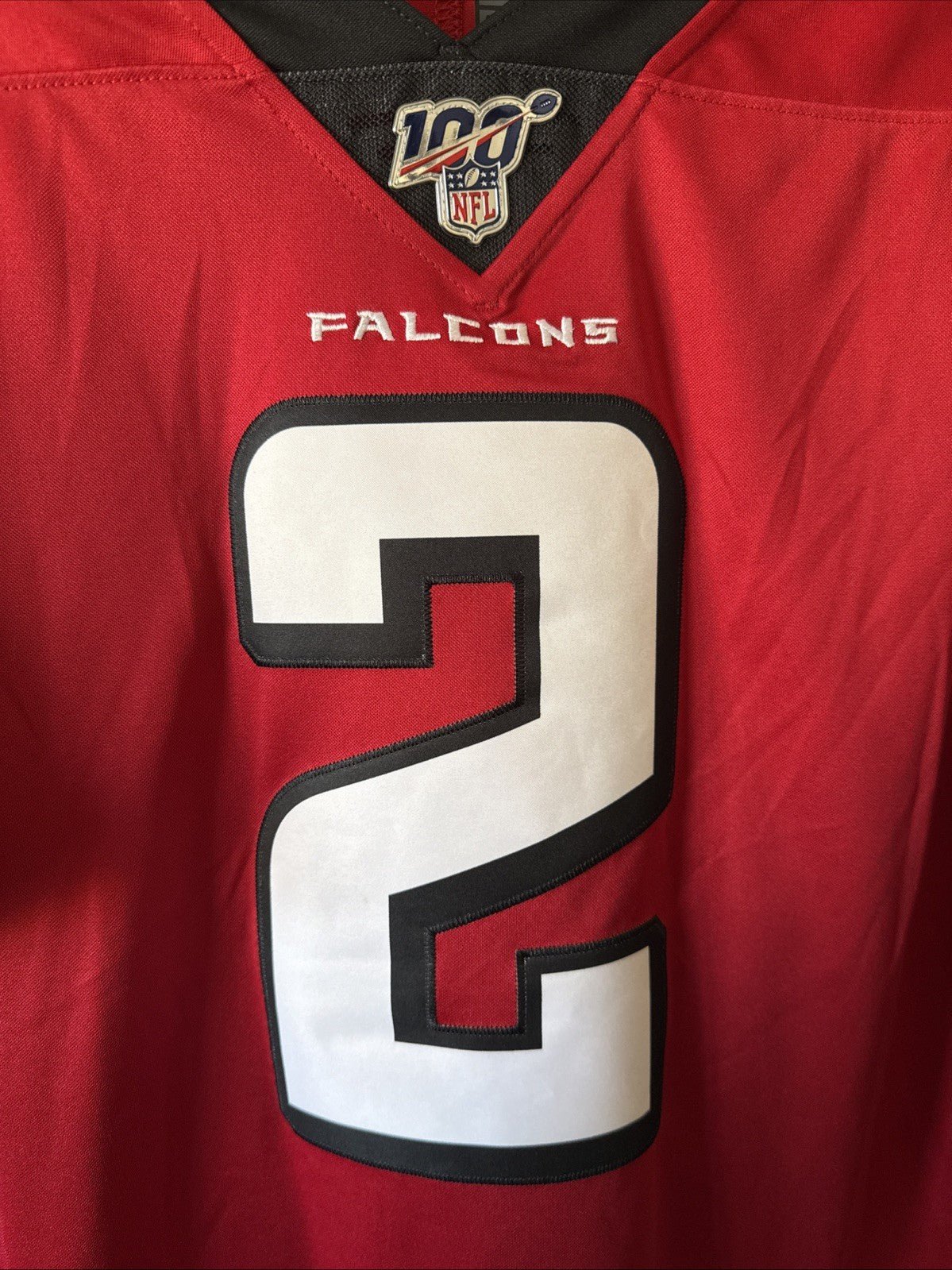 Men's Nike Matt Ryan #2 Atlanta Falcons Vapor Lmtd 100 Jersey Sz 2XL - NWT RARE - Kyle’s Football Cards
