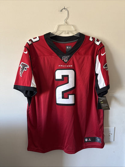 Men's Nike Matt Ryan #2 Atlanta Falcons Vapor Lmtd 100 Jersey Sz 2XL - NWT RARE - Kyle’s Football Cards