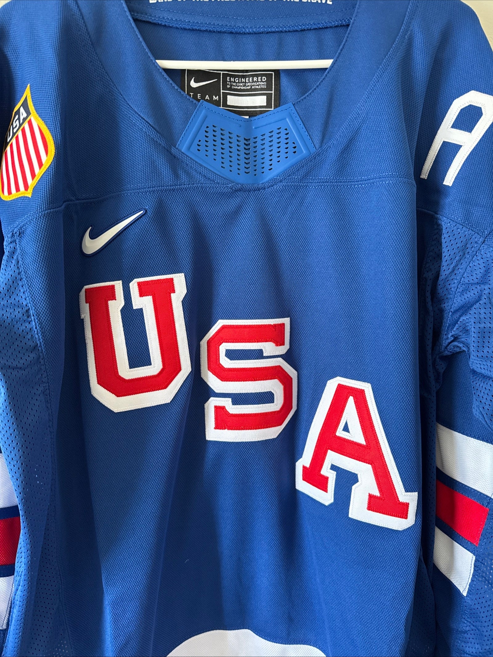 Men’s Nike Matthew Tkachuk 19 Team USA 2026 Winter Olympics Jersey Size XL RARE - Kyle’s Football Cards