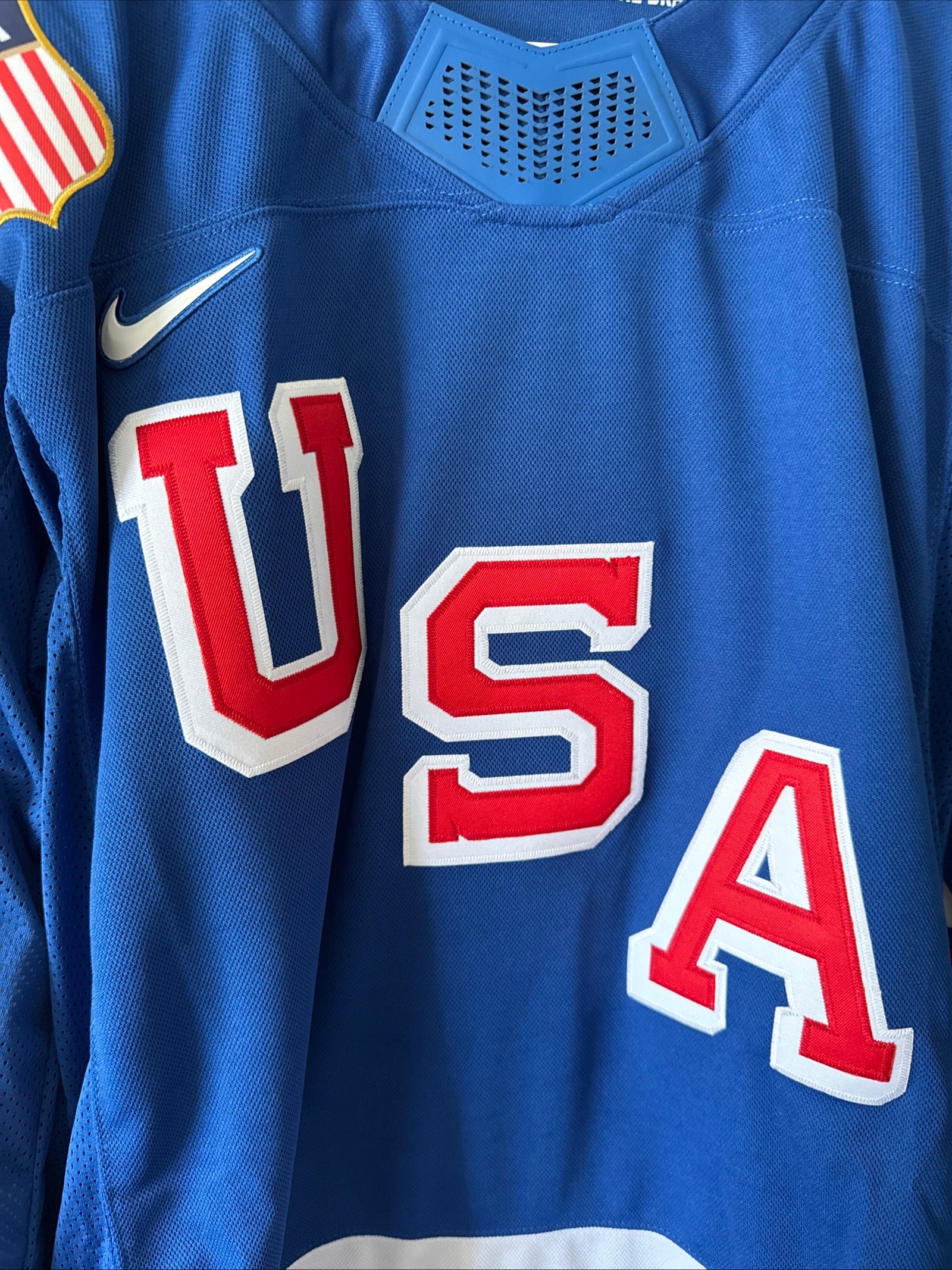 Men’s Nike Matthew Tkachuk 19 Team USA Hockey 2026 Olympics Jersey XL RARE NWT - Kyle’s Football Cards