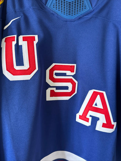Men’s Nike Matthew Tkachuk 19 Team USA Hockey 2026 Olympics Jersey XL RARE NWT - Kyle’s Football Cards