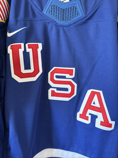 Men’s Nike Matthew Tkachuk #19 Team USA Hockey 2026 Olympics Jersey XL RARE NWT - Kyle’s Football Cards