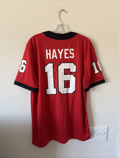 Men’s Nike Maurice Hayes Jr 16 Georgia Bulldogs NCAA Jersey Sz M - Red RARE - Kyle’s Football Cards