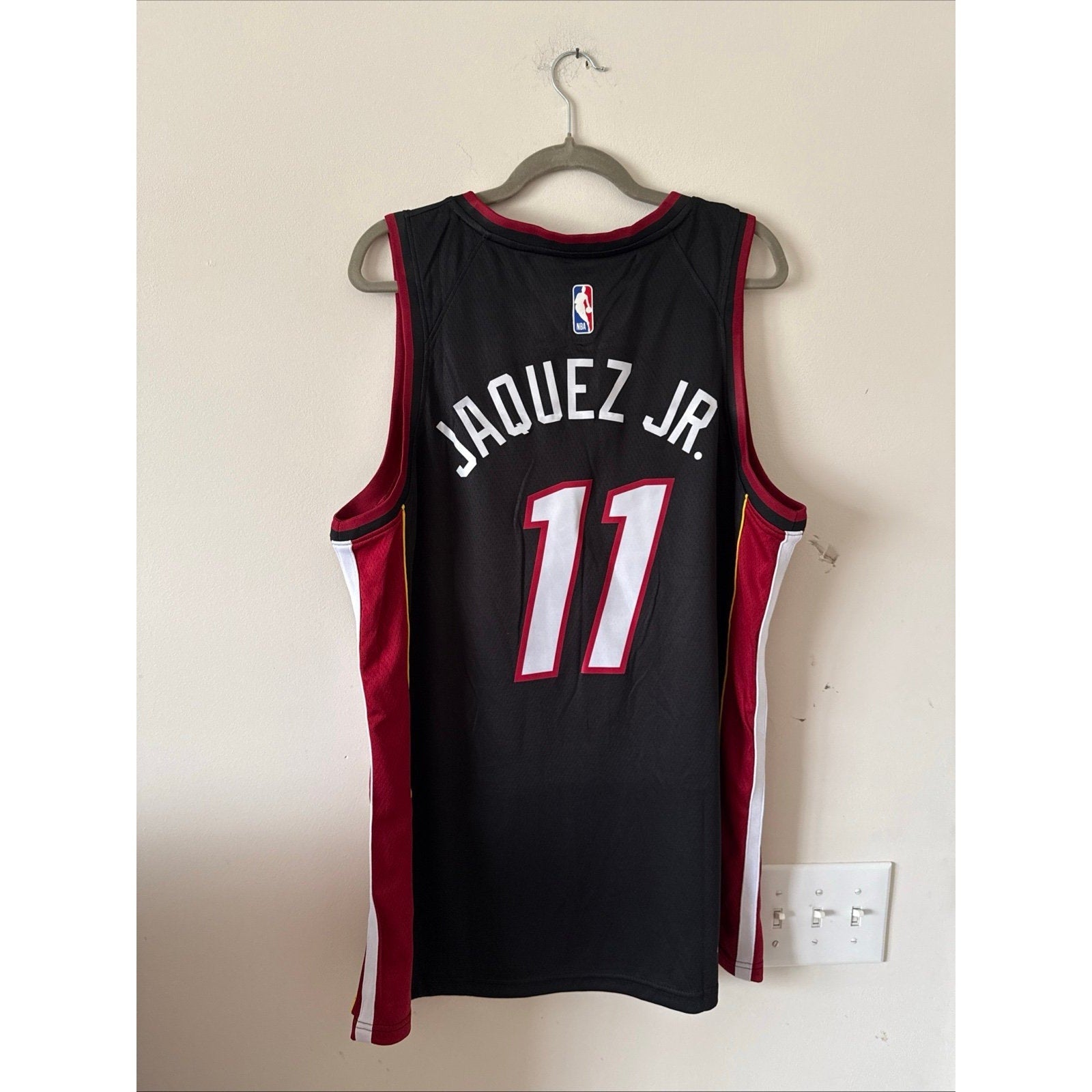 Men’s Nike Miami Heat Jaime Jaquez Jr 11 Nike Jersey Icon Edition Sz 48 - NWT - Kyle’s Football Cards