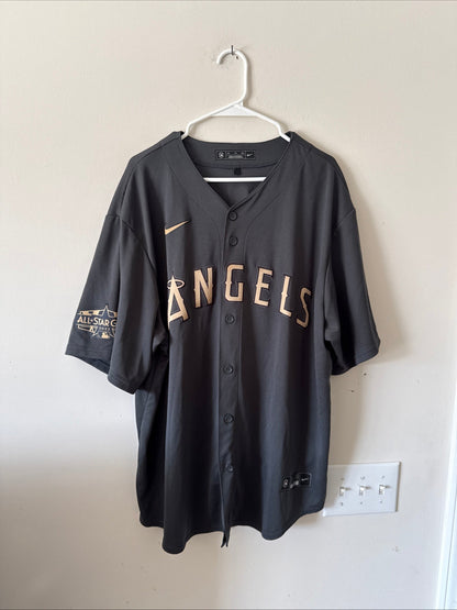 Men's Nike Mike Trout #27 LA Angels 2022 MLB All Star Game Jersey Sz 2XL - RARE - Kyle’s Football Cards