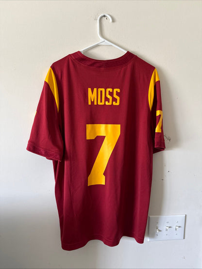Men’s Nike Miller Moss 7 USC Trojans NCAA Dri-FIT Football Jersey Sz L - RARE - Kyle’s Football Cards