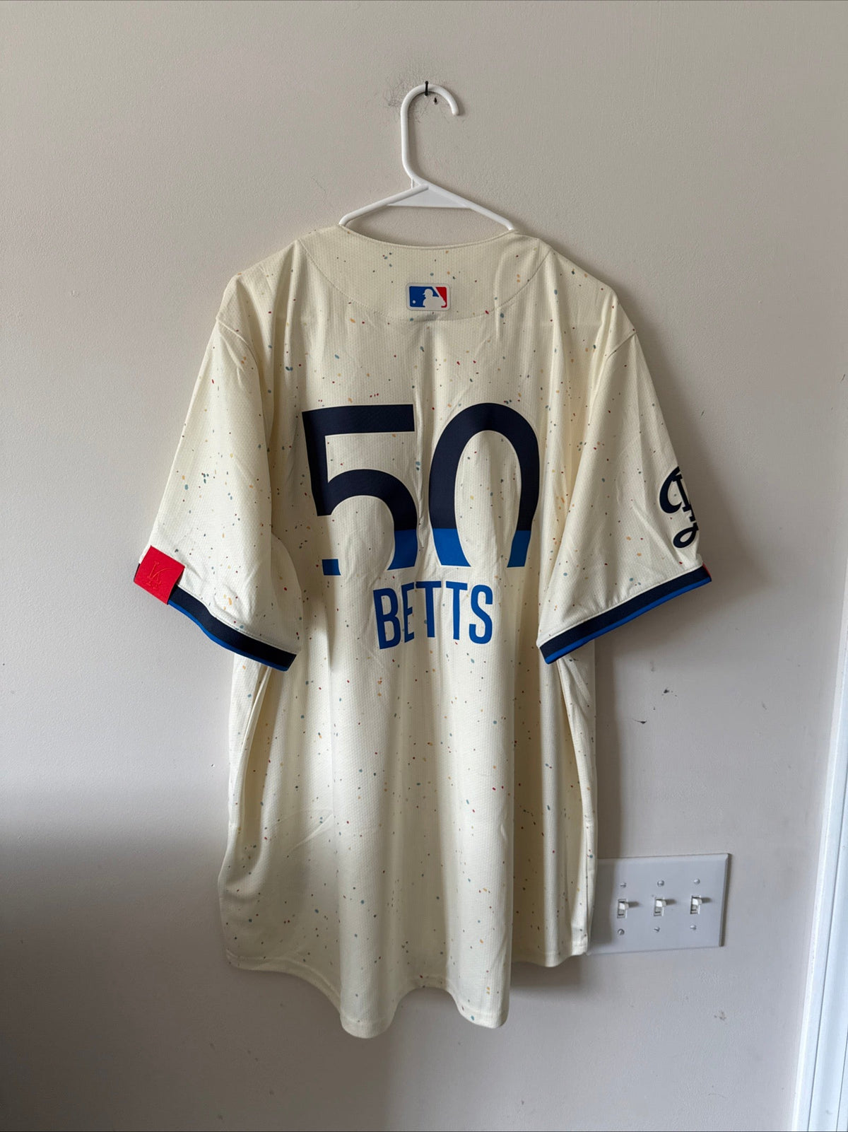 Men's Nike Mookie Betts #50 LA Dodgers City Connect MLB Jersey Sz XL - NWT RARE - Kyle’s Football Cards