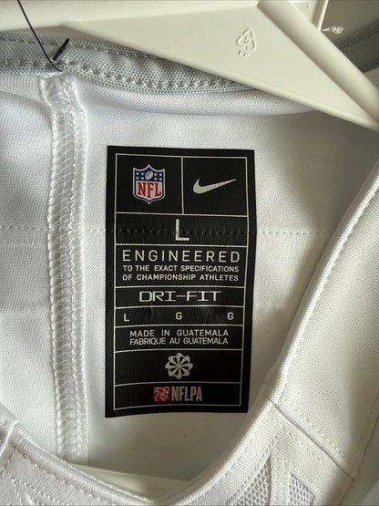Men’s Nike NFL 2026 Super Bowl LX 60 Vapor Lmtd White Jersey Sz L - NWT RARE - Kyle’s Football Cards