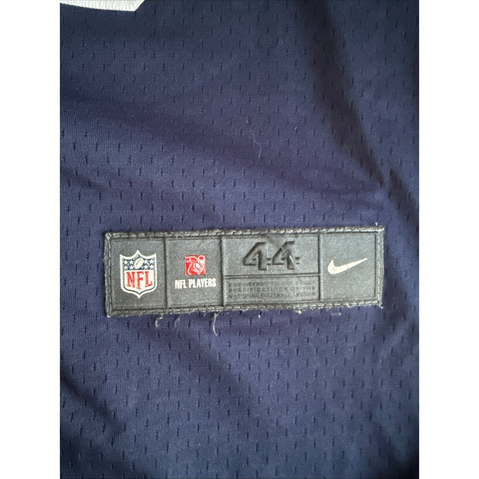 Men’s Nike NFL On Field Dallas Cowboys Jersey Sean Lee 50 Sewn Navy Blue Sz 44 - Kyle’s Football Cards