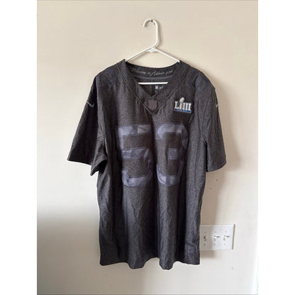Men’s Nike NFL Super Bowl 53 LIII Limited Edition Knit Jersey Sz XL - Gray RARE - Kyle’s Football Cards