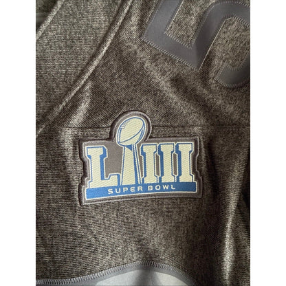 Men’s Nike NFL Super Bowl 53 LIII Limited Edition Knit Jersey Sz XL - Gray RARE - Kyle’s Football Cards