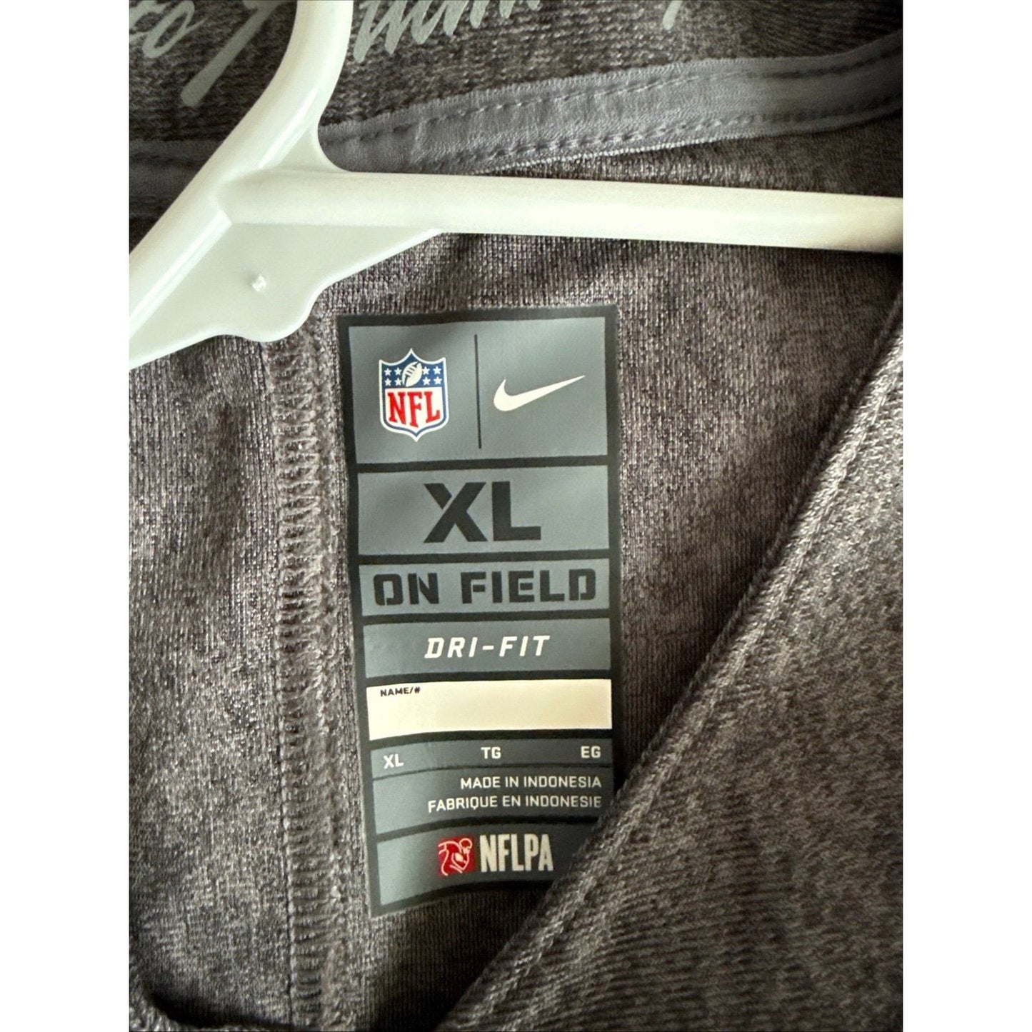 Men’s Nike NFL Super Bowl 53 LIII Limited Edition Knit Jersey Sz XL - Gray RARE - Kyle’s Football Cards