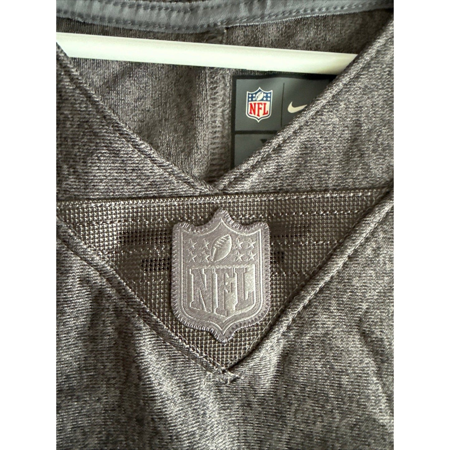 Men’s Nike NFL Super Bowl 53 LIII Limited Edition Knit Jersey Sz XL - Gray RARE - Kyle’s Football Cards