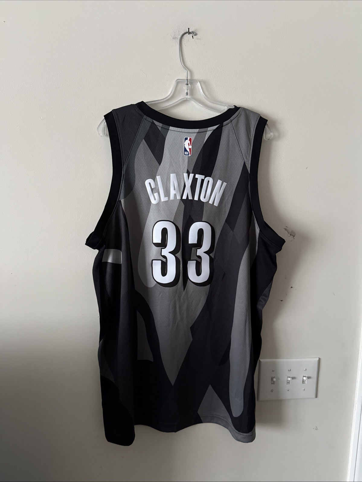 Men’s Nike Nic Claxton 33 KAWS 2024-25 Brooklyn Nets City Edition Jersey Sz 52 - Kyle’s Football Cards