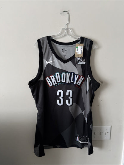 Men’s Nike Nic Claxton 33 KAWS 2024-25 Brooklyn Nets City Edition Jersey Sz 52 - Kyle’s Football Cards