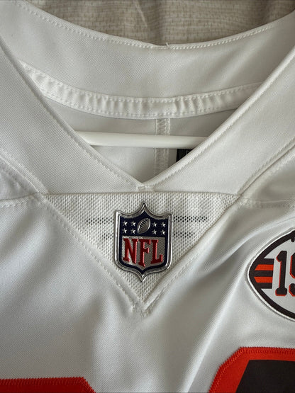 Men's Nike Nick Chubb #24 Cleveland Browns 1946 Alt Vapor Lmtd Jersey Sz 2XL - Kyle’s Football Cards