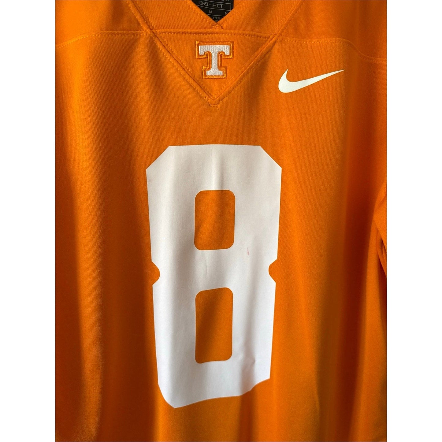 Men’s Nike Nico Iamaleava 8 Tennessee Volunteers Football Jersey Sz M - Orange - Kyle’s Football Cards