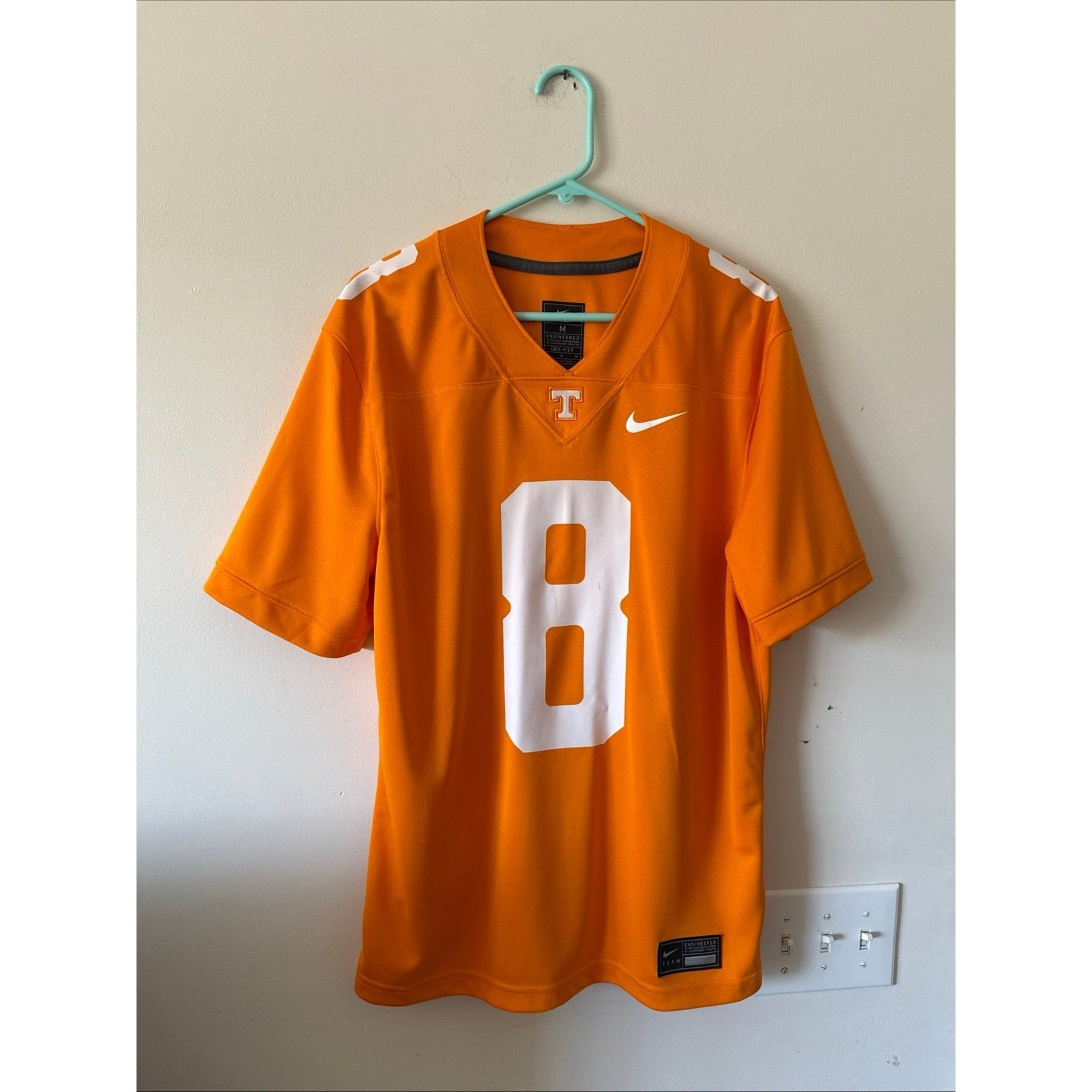Men’s Nike Nico Iamaleava 8 Tennessee Volunteers Football Jersey Sz M - Orange - Kyle’s Football Cards